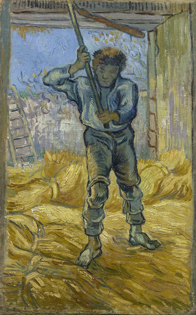 A Batedeira (de acordo com Millet) - Vincent van Gogh