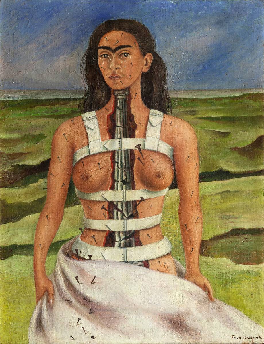 A Coluna Partida – Frida Kahlo (1944)