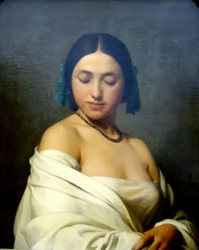 Jovem Menina - Hippolyte Flandrin