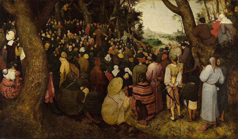 A Pregação de São João Batista - Pieter Brueghel, o Velho
