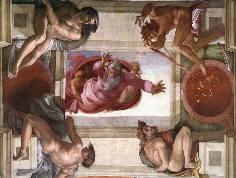 A Separação das Terras e das Águas - Michelangelo
