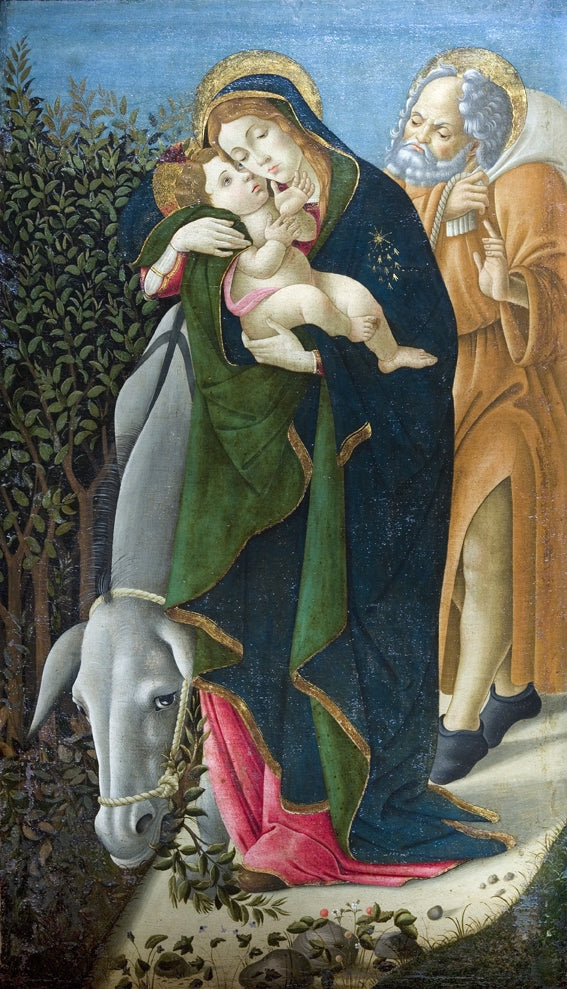 A Fuga para o Egito - Sandro Botticelli