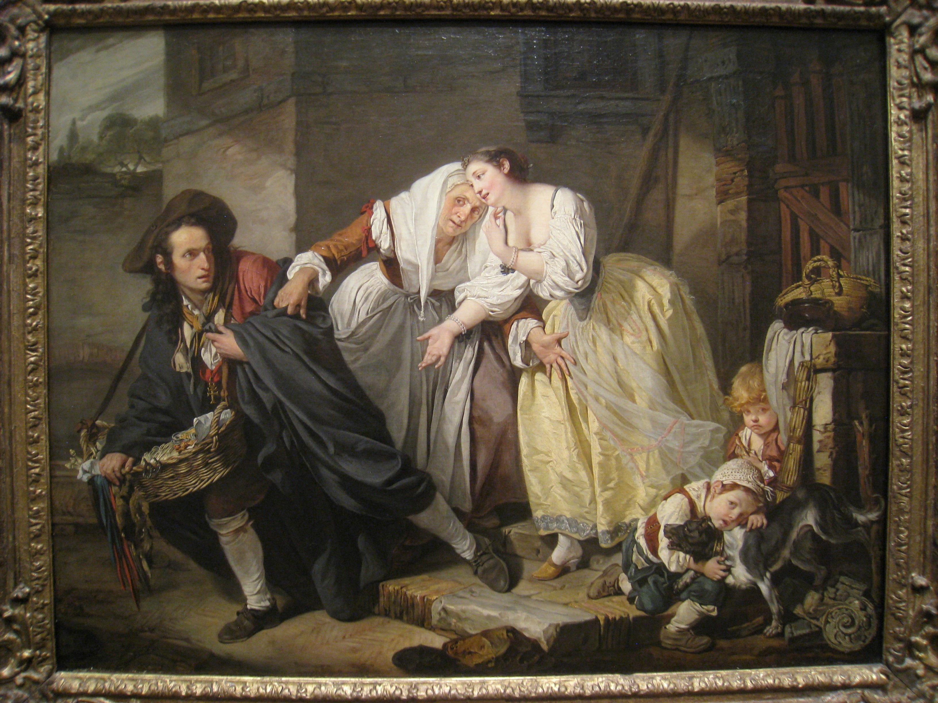 Le Geste Napolitain - Jean-Baptiste Greuze