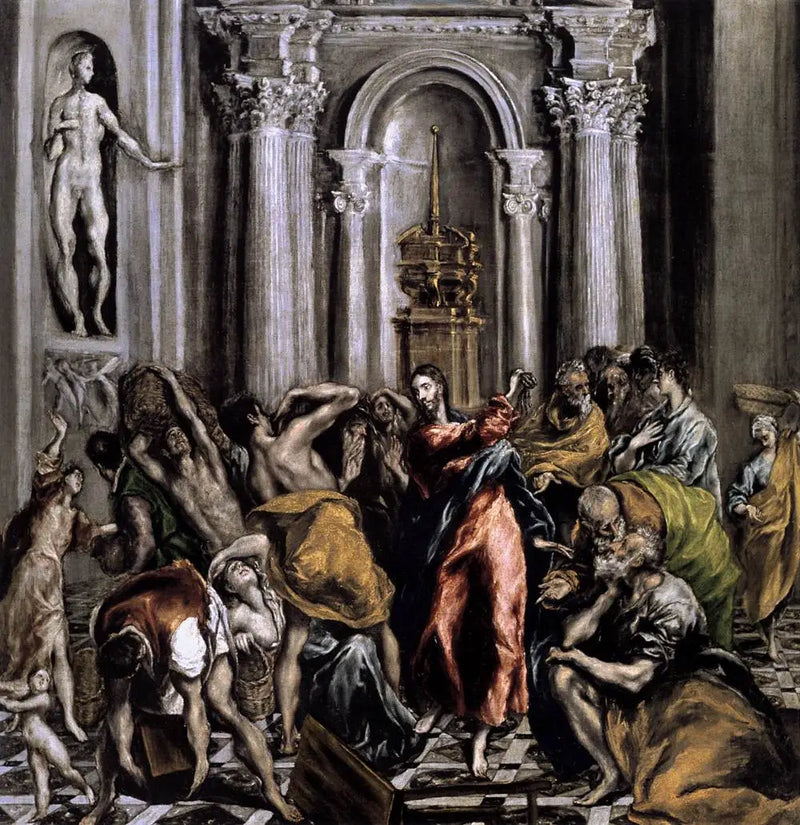 A Expulsão dos Mercadores do Templo - El Greco