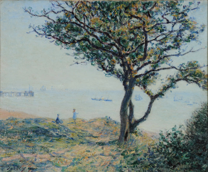 A baía de Cardiff - Alfred Sisley