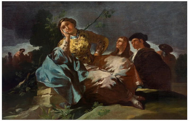 O Encontro - Francisco de Goya