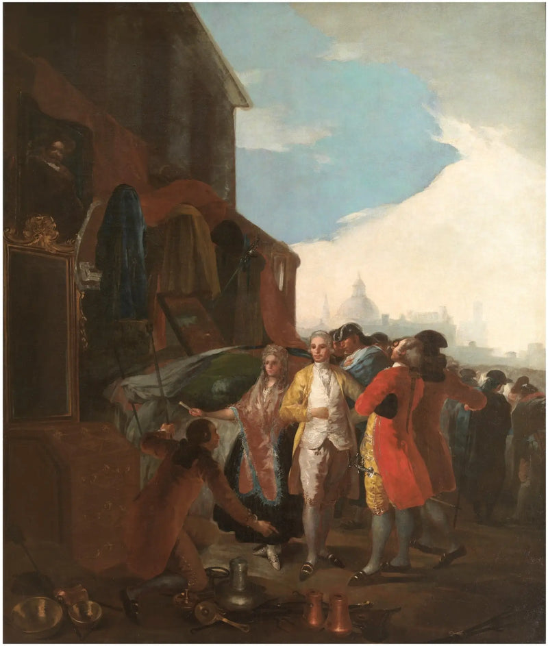 A Feira de Madrid - Francisco de Goya