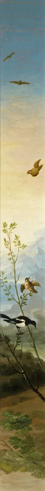 A Marica em uma árvore - Francisco de Goya