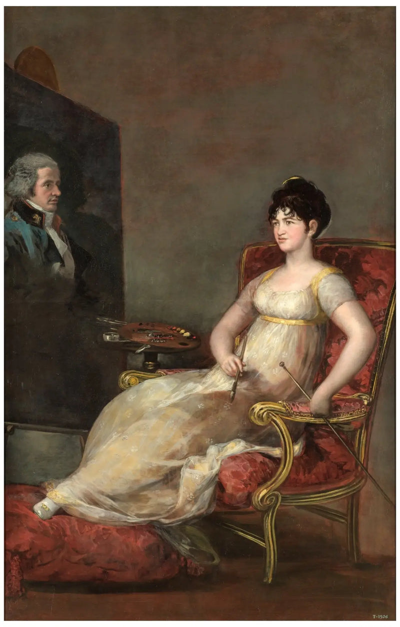 Retrato da Marquesa de Villafranca - Francisco de Goya