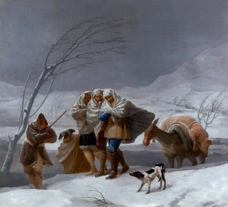 A Neve - Francisco de Goya