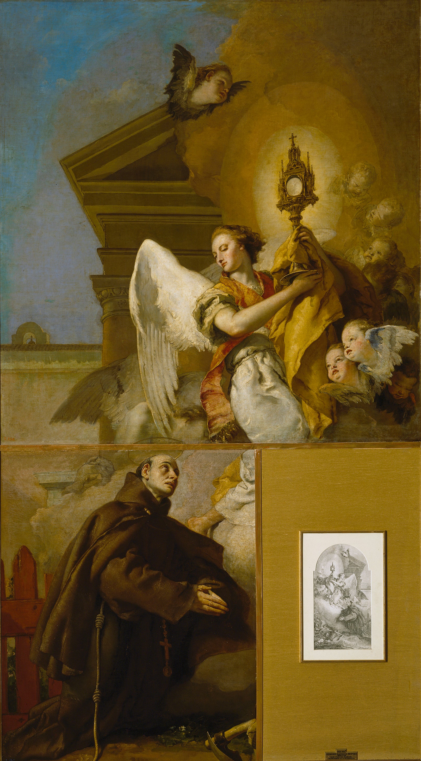 La vision de saint Pascal Baylon - Giovanni Battista Tiepolo