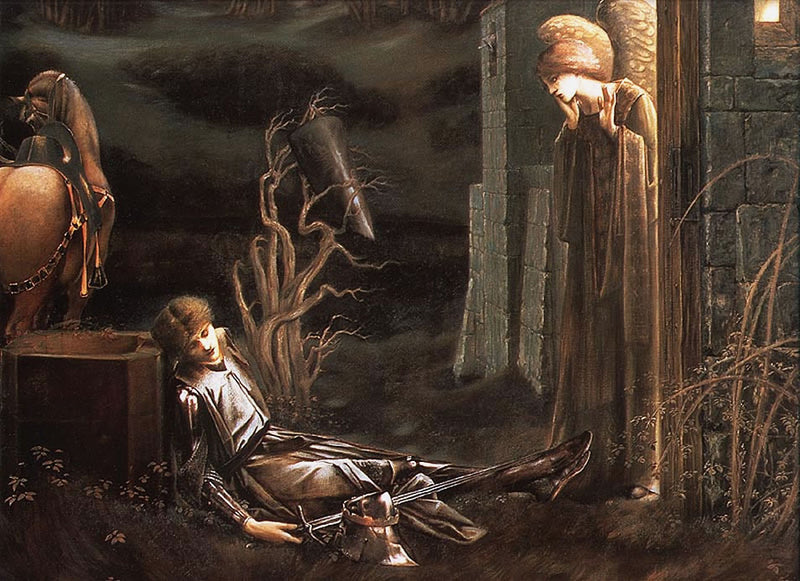 Capela Lancelot do Santo Graal - Edward Burne-Jones