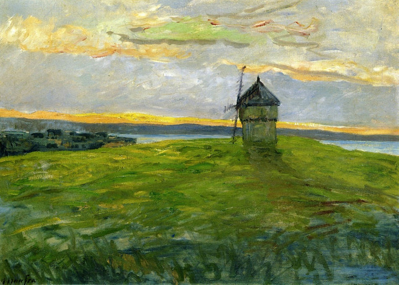 Paisagem com moinho - Maxime Maufra
