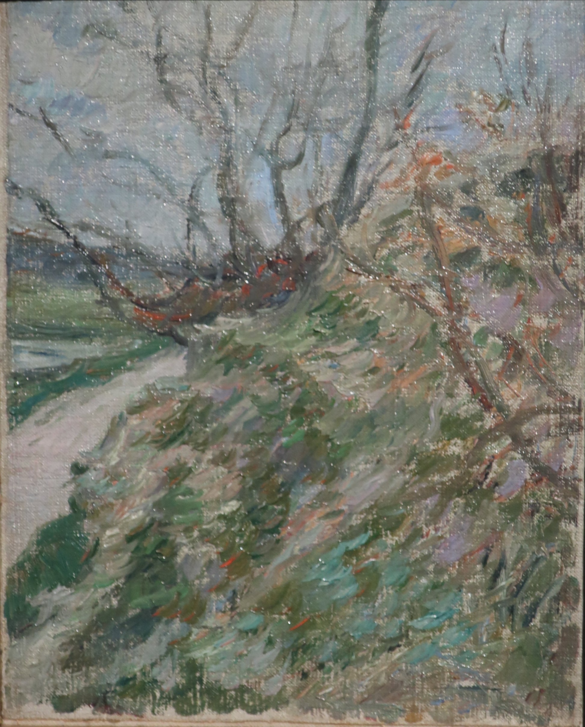Estudo de paisagem - Paul Gauguin