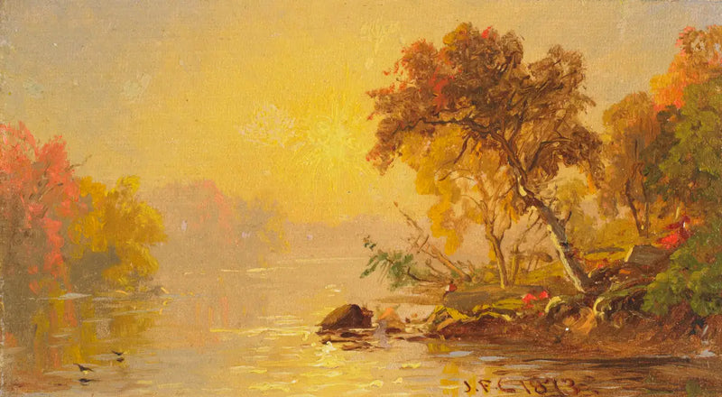Paisagem - Jasper Francis Cropsey