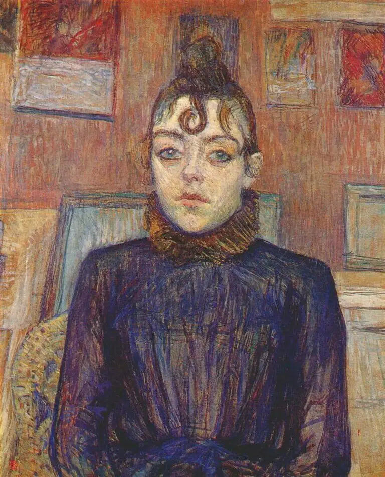 Menina com Lovelock - Henri de Toulouse-Lautrec