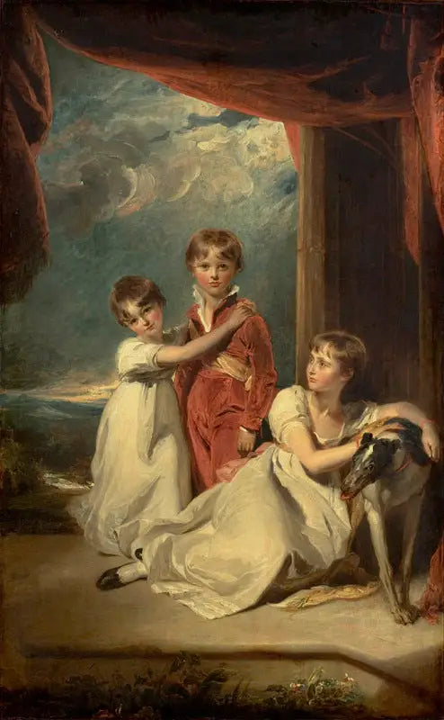 Os filhos de Sir Samuel Fludyer - Thomas Lawrence