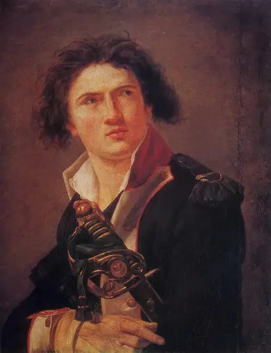 Retrato de Lazare Hoche - Jacques-Louis David