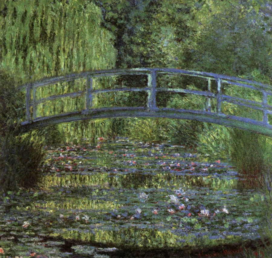 O Lago das Ninféias, harmonia verde - Claude Monet