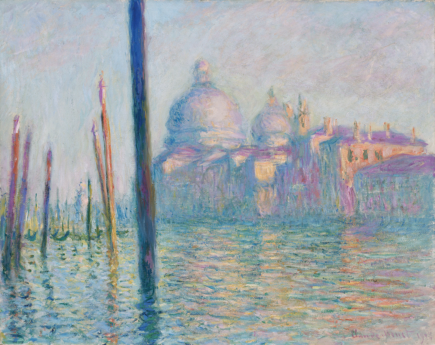 🎨 O Grande Canal – Claude Monet, 1908