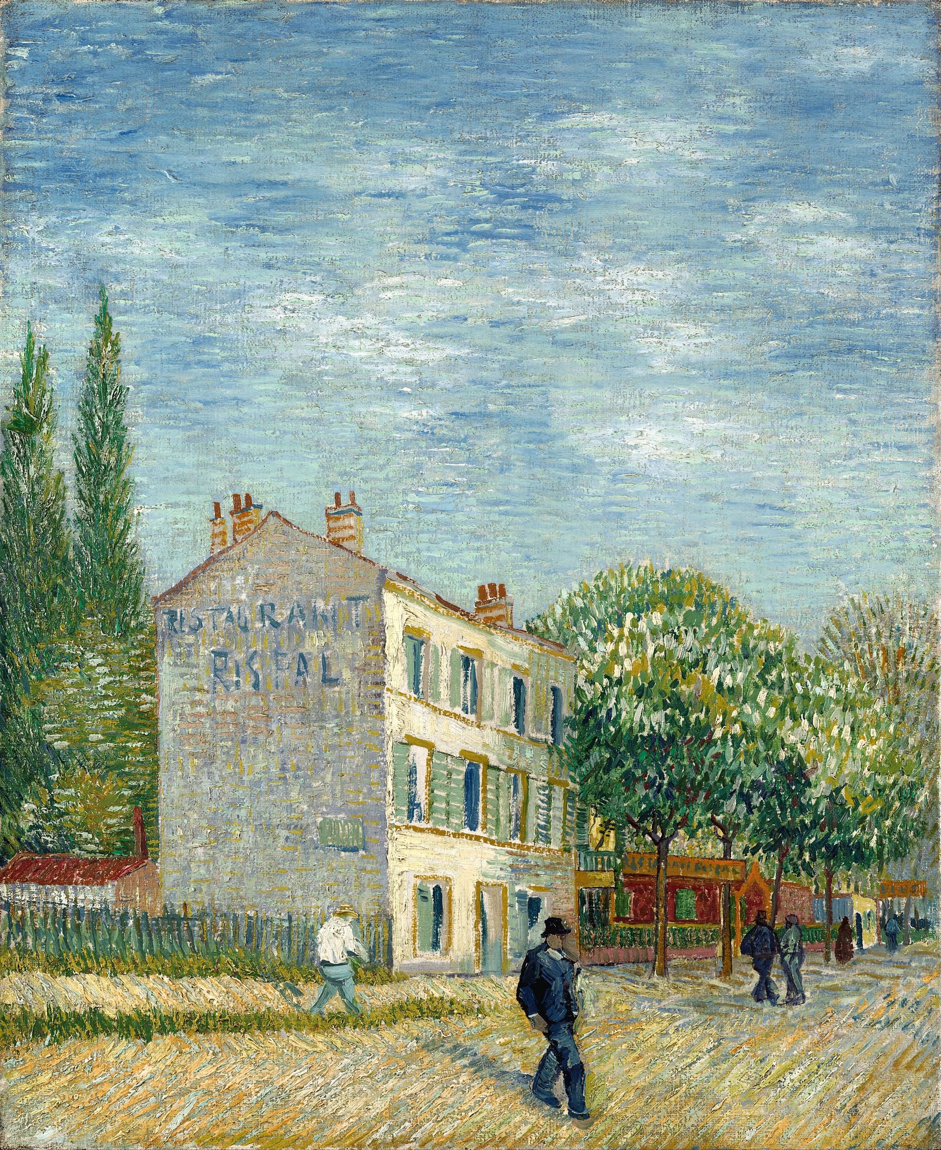 O Restaurante Rispal em Asnières - Vincent van Gogh