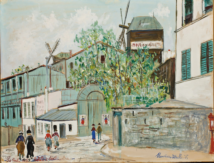 Le Moulin de la Galette (1934) - Maurice Utrillo
