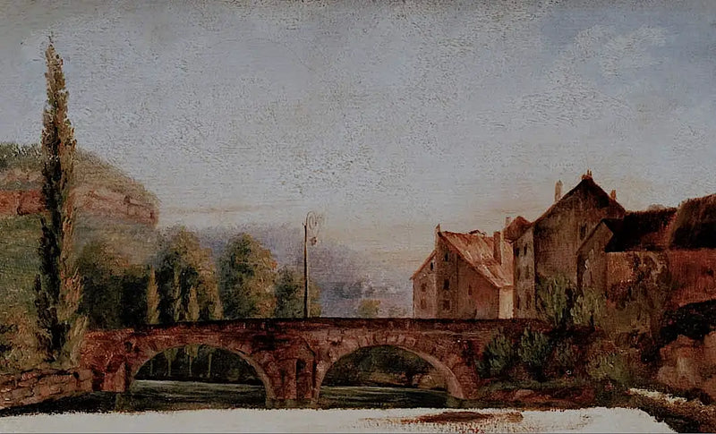 A Ponte de Nahin - Gustave Courbet