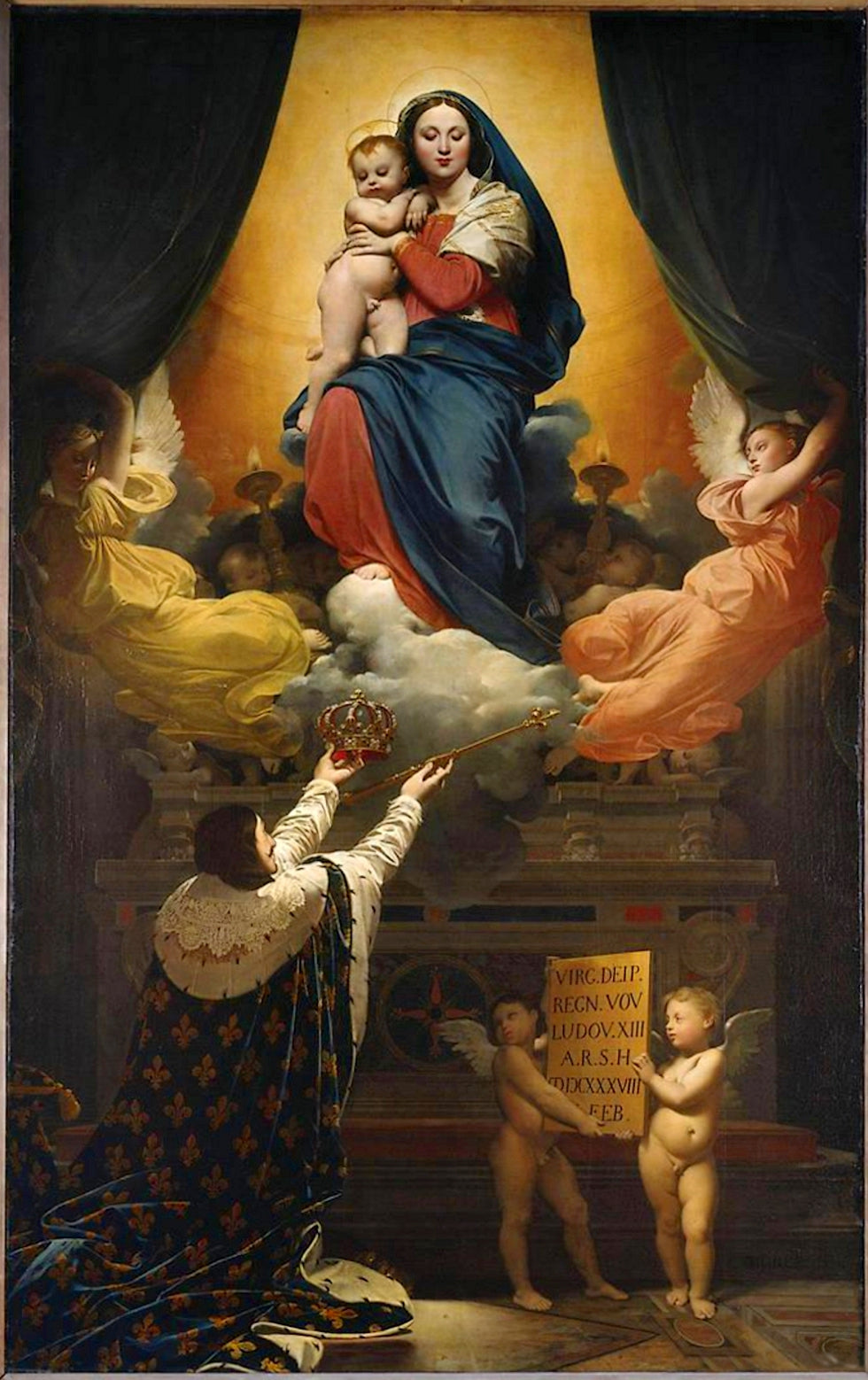 O Voto de Luís XIII - Jean-Auguste-Dominique Ingres