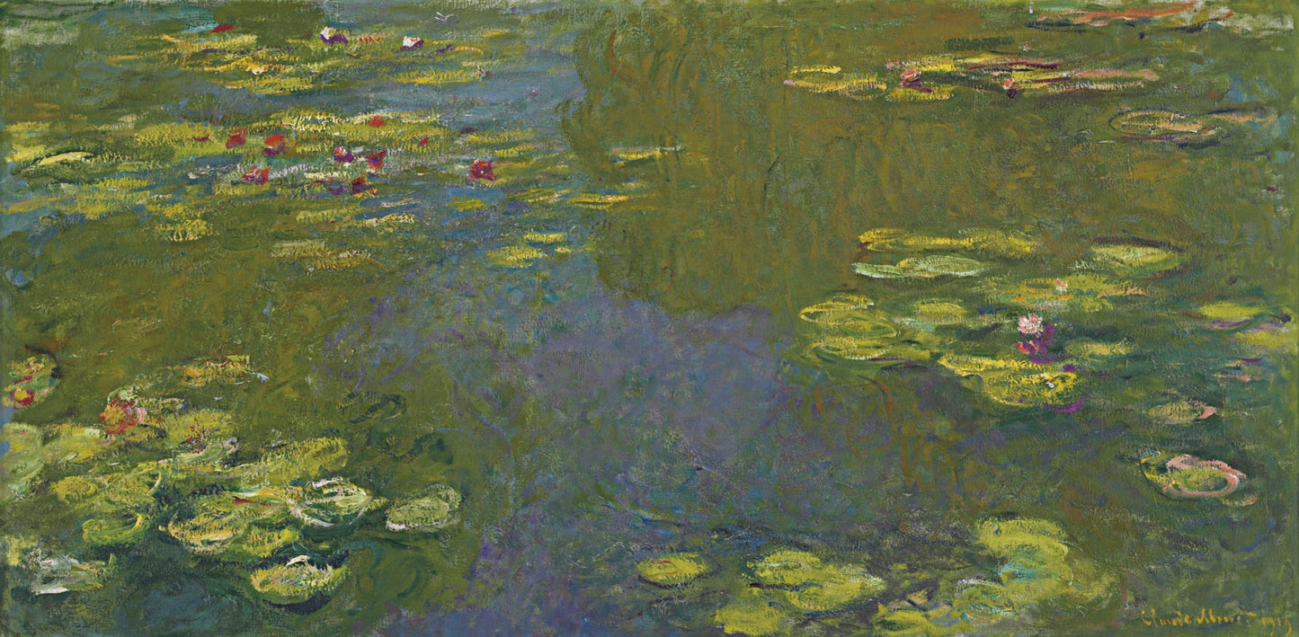 O Lago das Ninféias – Claude Monet (1919) Coleção particular / Museu d'Orsay