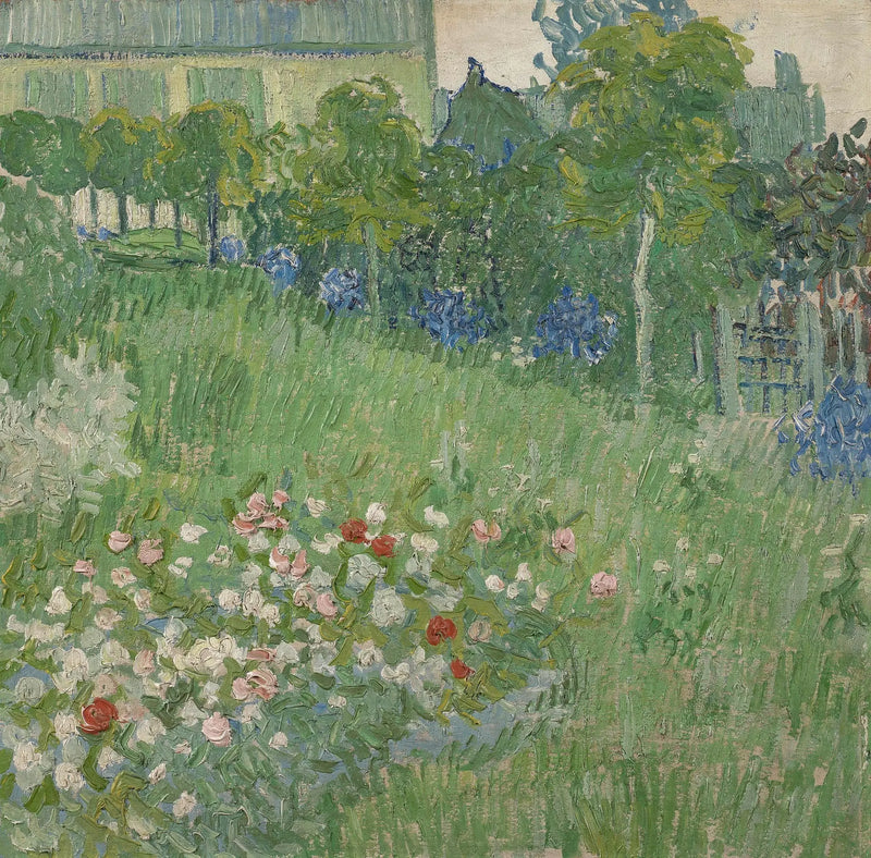 O jardim de Daubigny - Vincent van Gogh