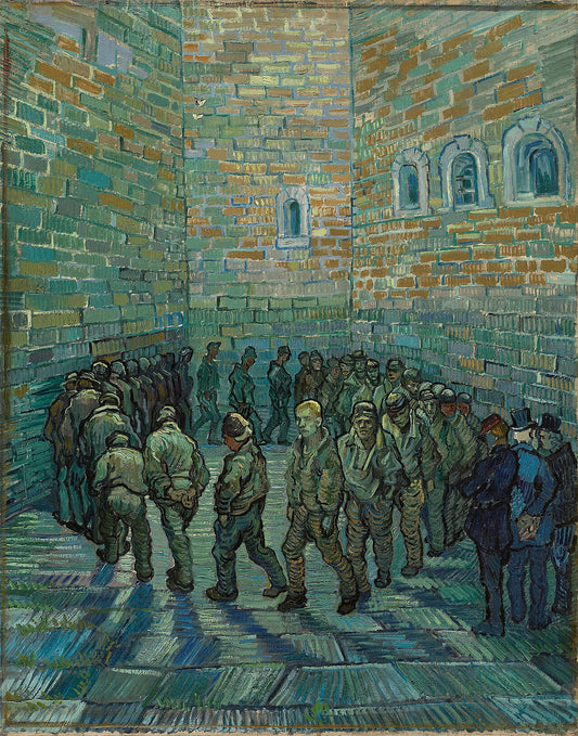 🚶‍♂️ As Negociações dos Prisioneiros – Vincent van Gogh (1890)