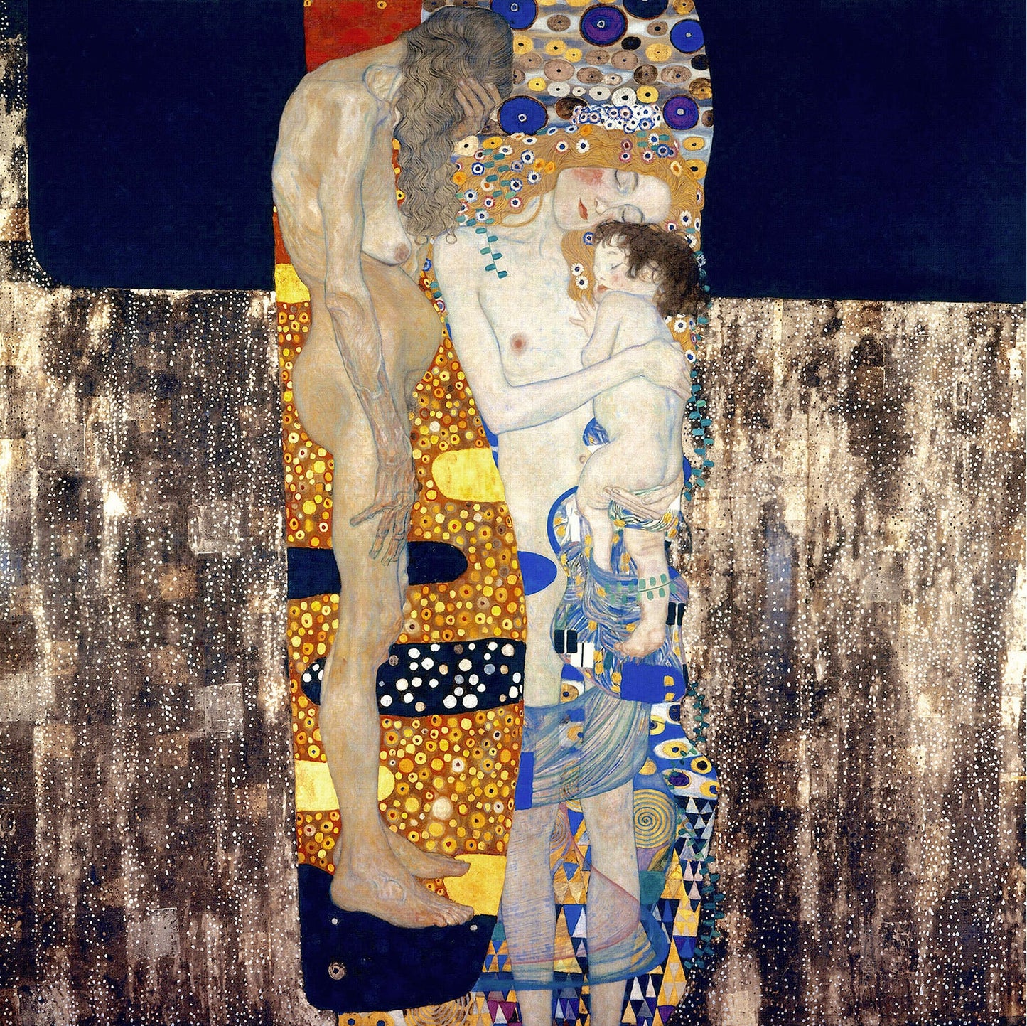 🌺✨ As Três Idades da Mulher – Gustav Klimt (1905)