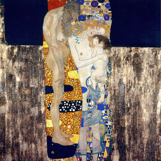 🌺✨ As Três Idades da Mulher – Gustav Klimt (1905)