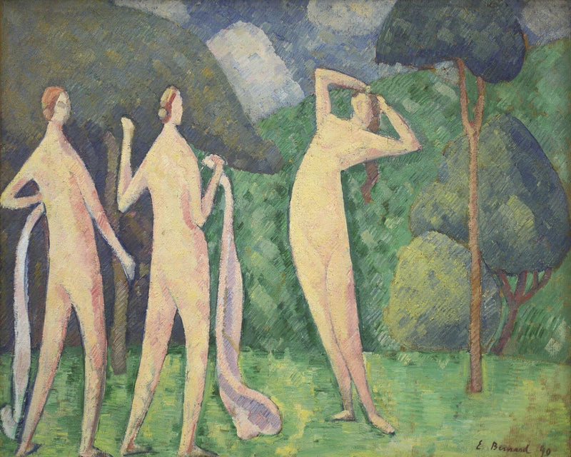 As Banheiras - Émile Bernard