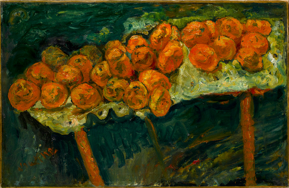 Les Oranges sur fond vert - Chaïm Soutine - Alpha Reproduction