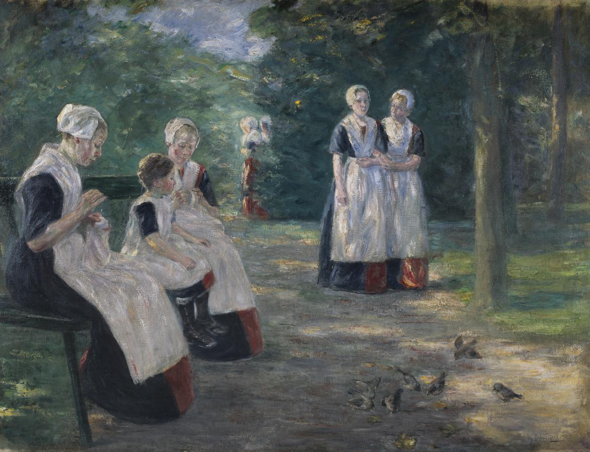 Le Jardin de l'orphelinat communal de la ville d'Amsterdam - Max Liebermann