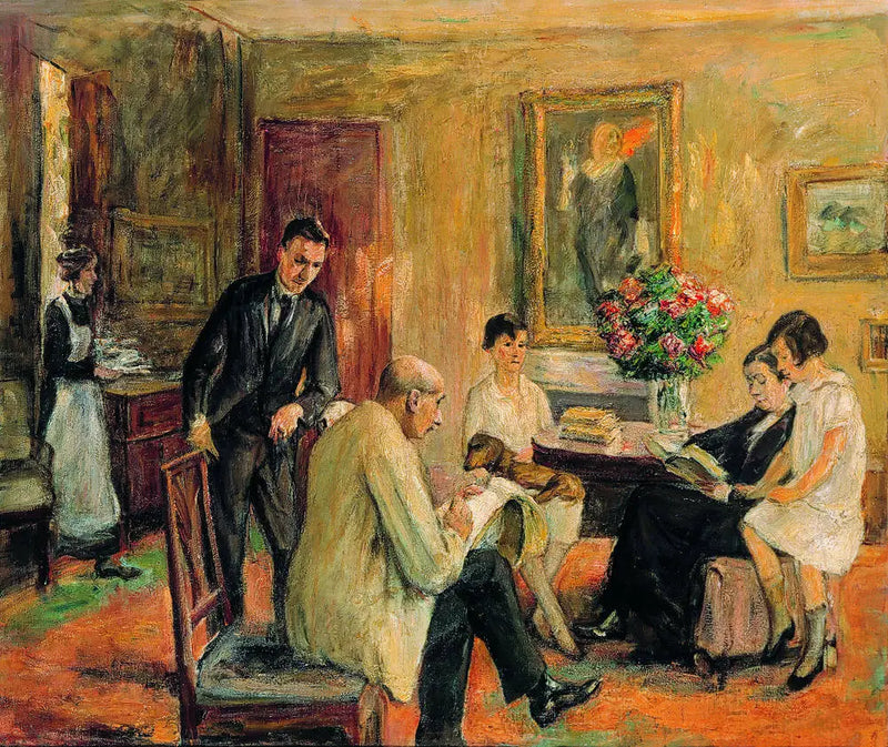 A família Liebermann - Max Liebermann