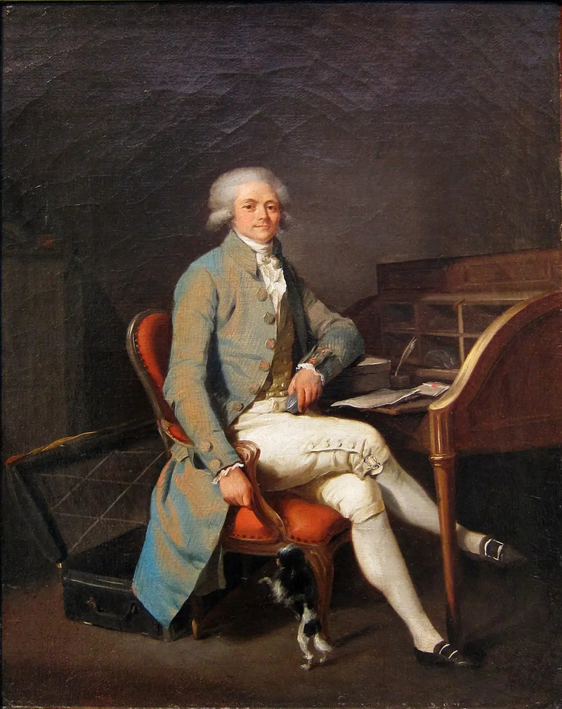 Retrato de Maximilien de Robespierre - Louis-Léopold Boilly