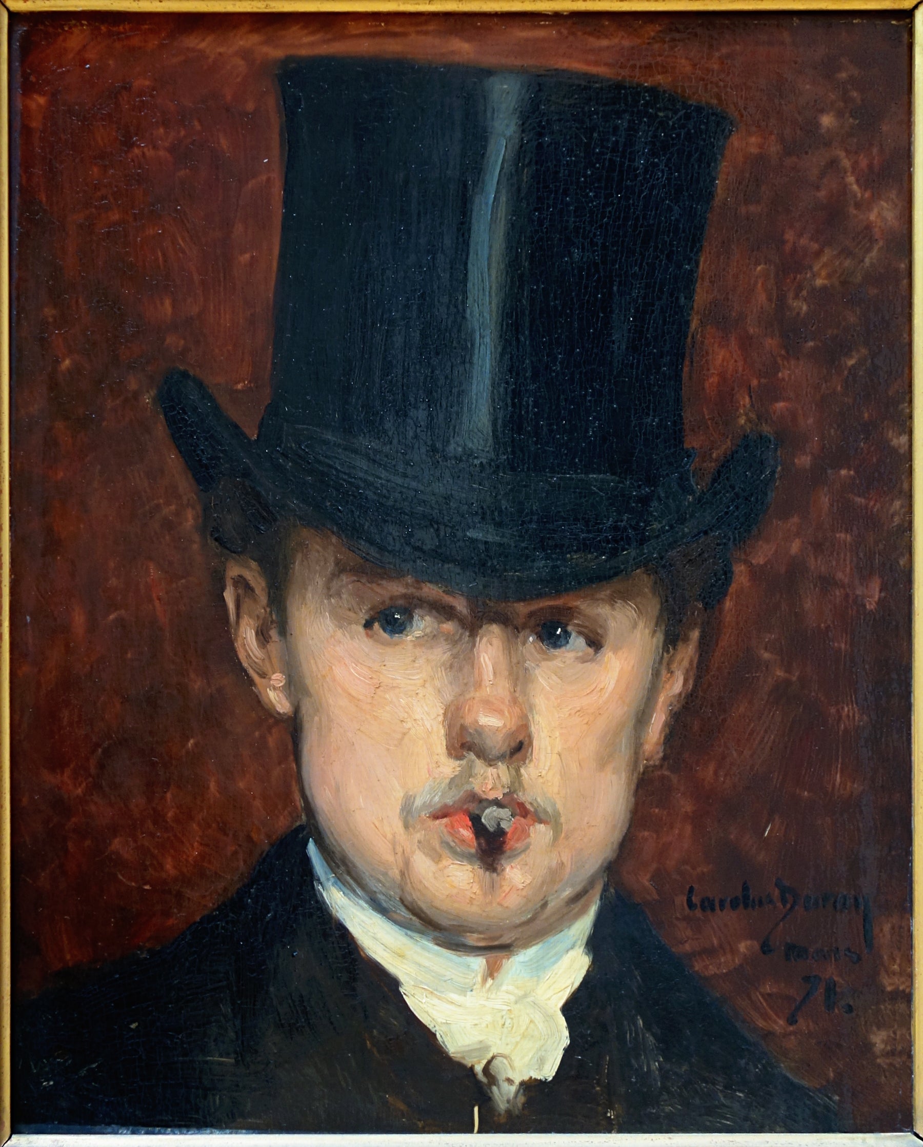 Gustave Tempelaere, marchand de tableaux à Paris - Carolus-Duran