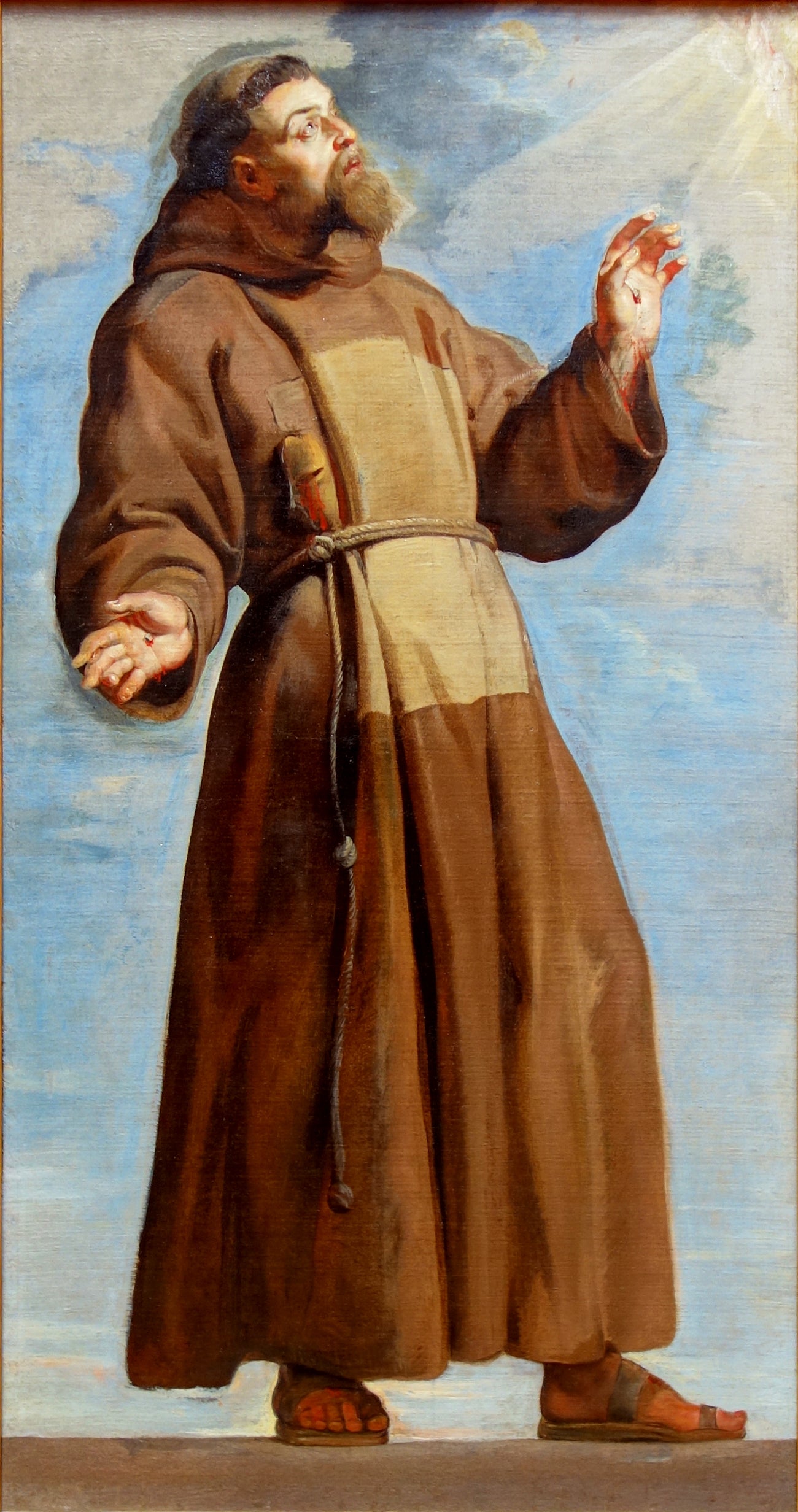 Saint François en extase - Peter Paul Rubens