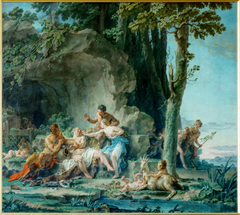 Eglé et Silène - Noël Hallé