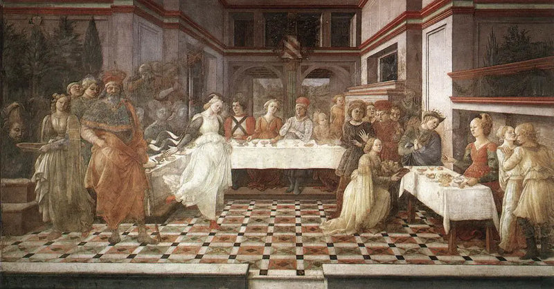O Banquete de Herodes - Fra Filippo Lippi