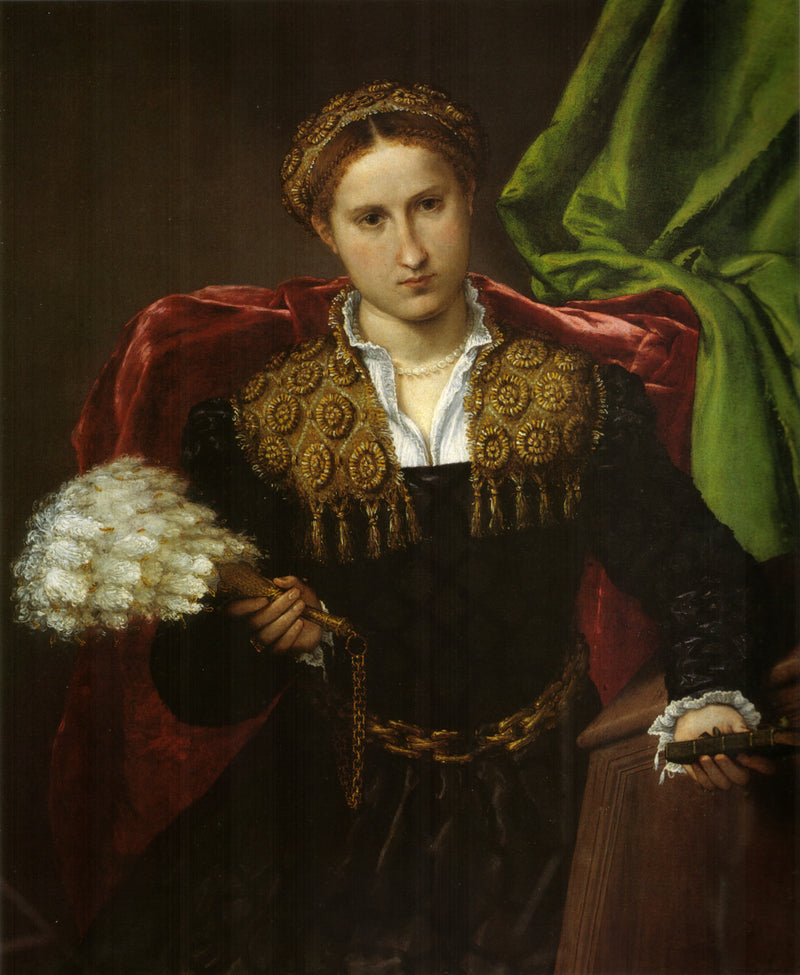 Retrato de Laura da Pola - Lorenzo Lotto