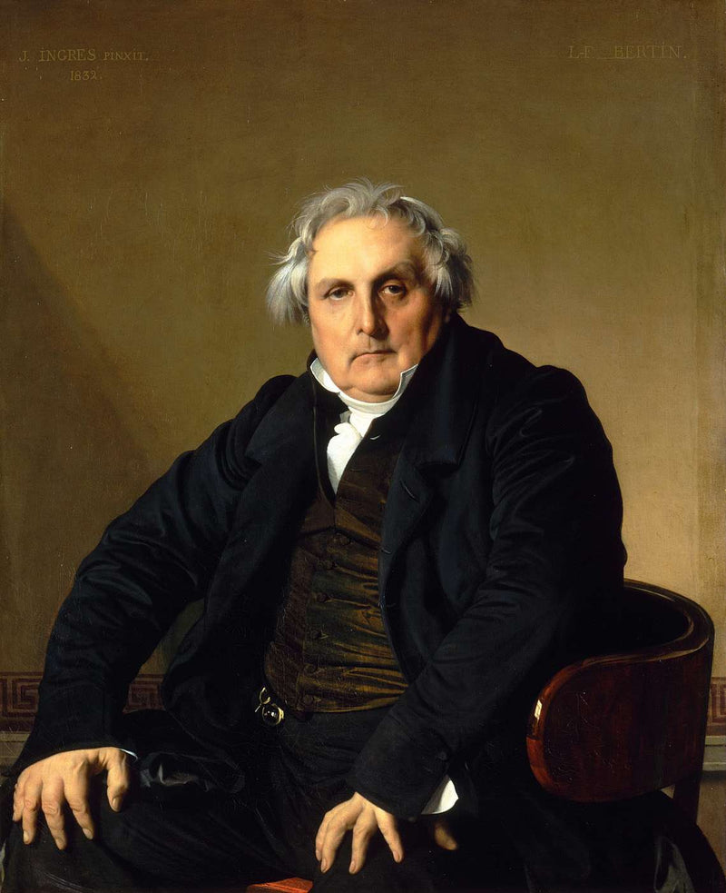 Portrait de Monsieur Bertin - Jean-Auguste-Dominique Ingres