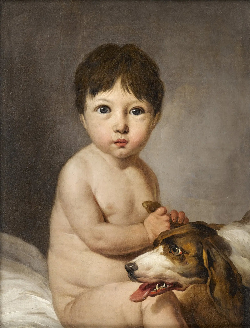 Retrato de um menino pequeno - Louis-Léopold Boilly
