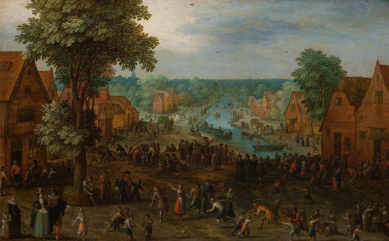 Kermesse du village - Jan Brueghel l'Ancien