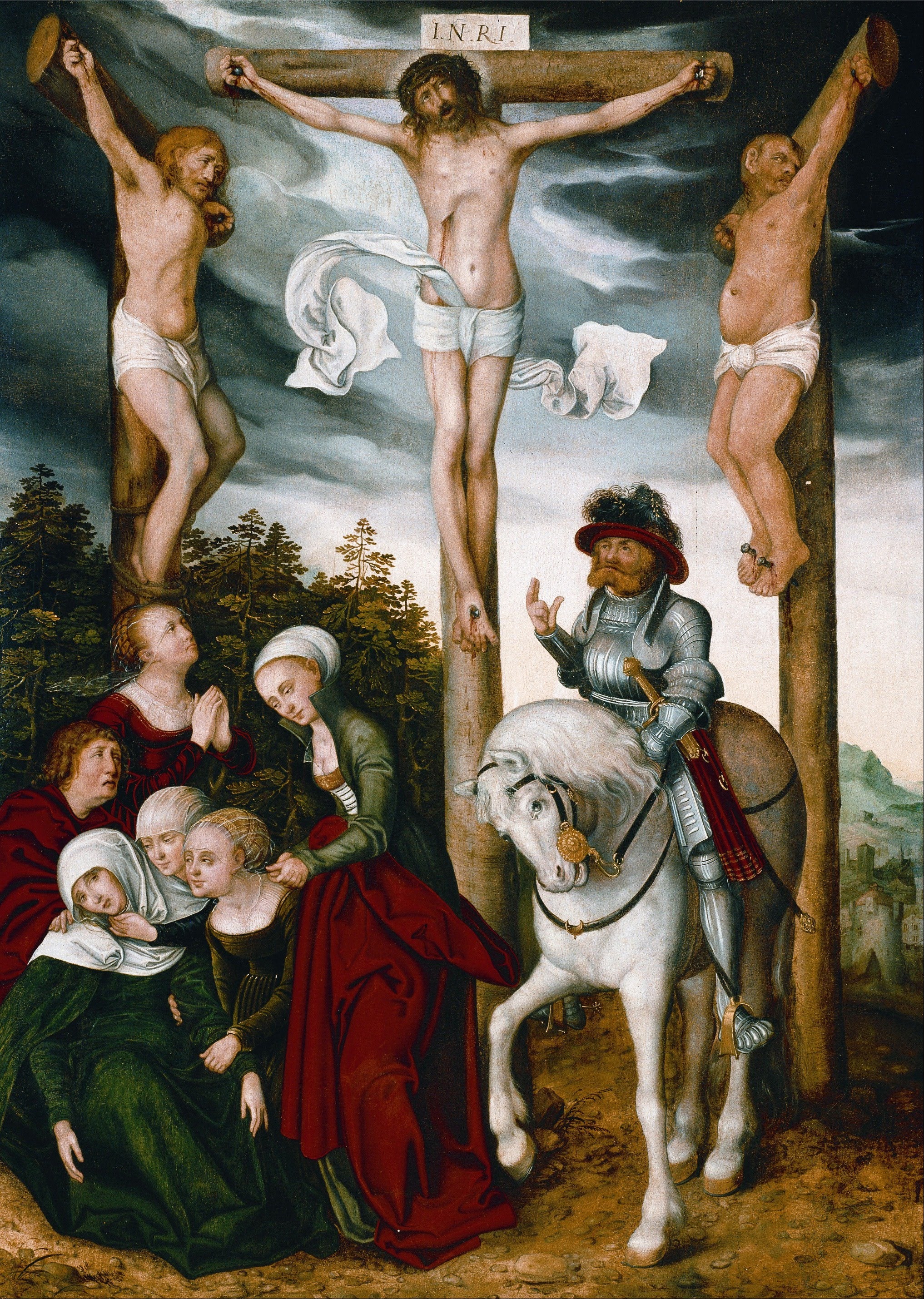 Crucifixion - Lucas Cranach the Elder
