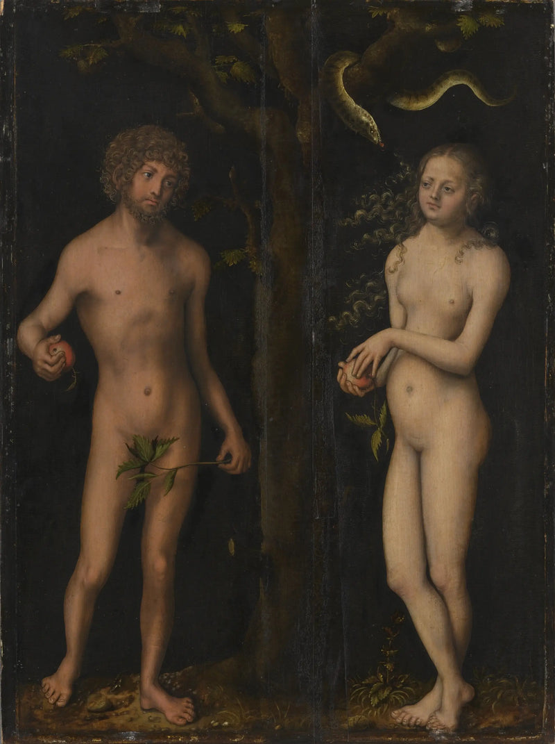 Adão e Eva - Lucas Cranach, o Velho
