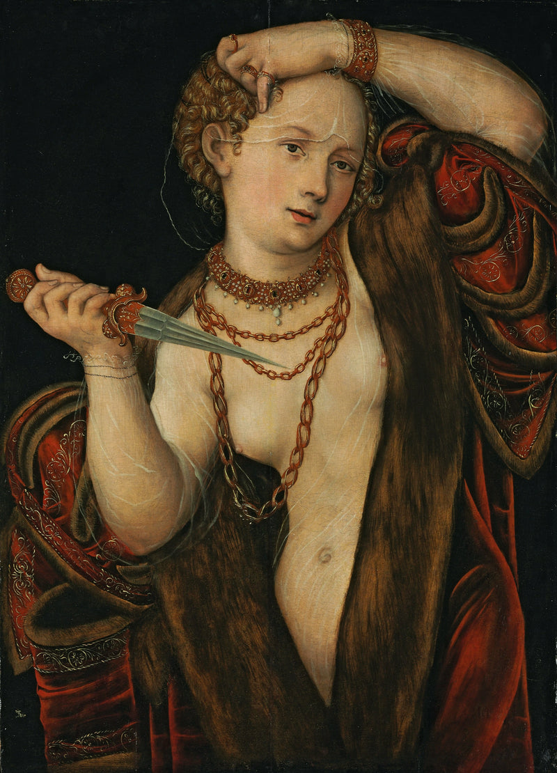 Lucrèce - Lucas Cranach, o Velho