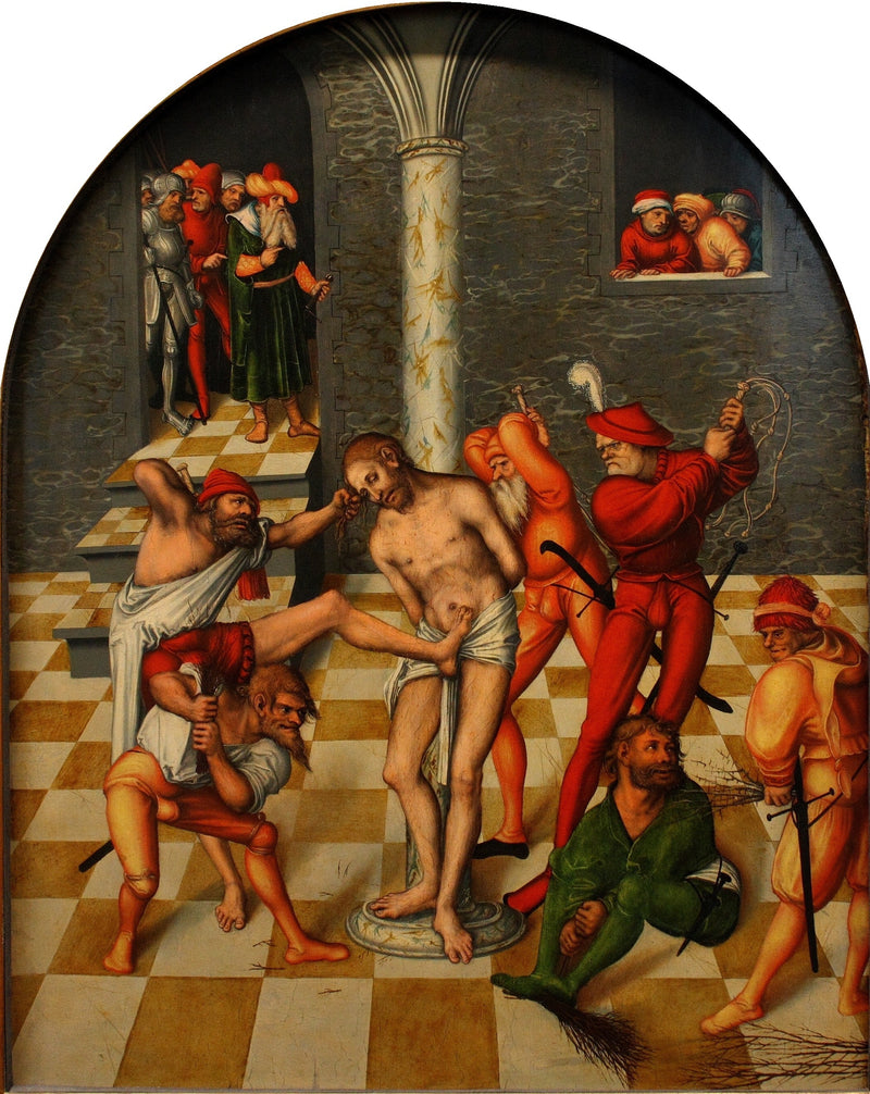 Flagelação de Cristo - Lucas Cranach, o Velho